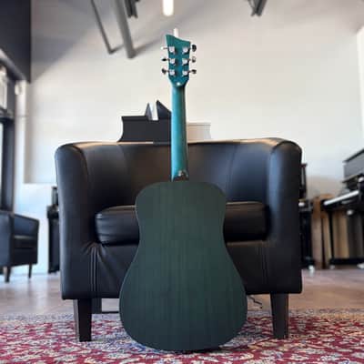 Jay Turser JTA53 3/4 Acoustic Guitar - Blackwood Fingerboard, Satin Blue image 6