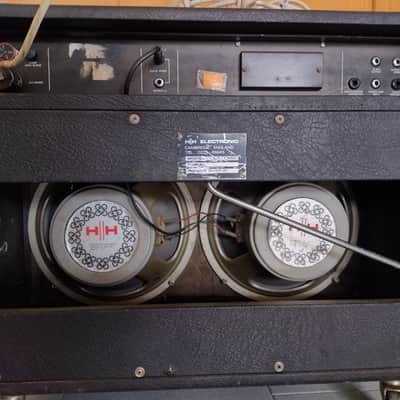 1973 Vintage British HH IC-100 Combo - Dr. Feelgood, Buzzcocks, Clash,T Rex, Genesis, Rush, Sweet, Iron Maiden, Sex Pistols, Johnny Marr, etc image 3