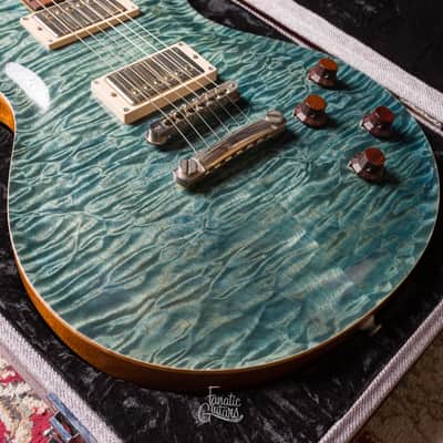 Patrick James Eggle Macon Single Cut - Island Blue Burst #30370 Second Hand image 5