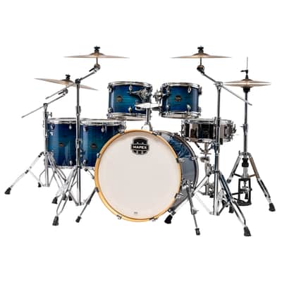 Mapex Armory Studioease 6-Pc Shell Pack w/ 22" Kick - Blue Wave Burst image 2