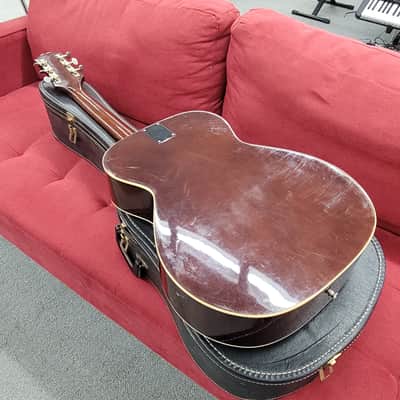 Epiphone FT-130 Caballero 1970s with Chipboard Case- Natural image 18