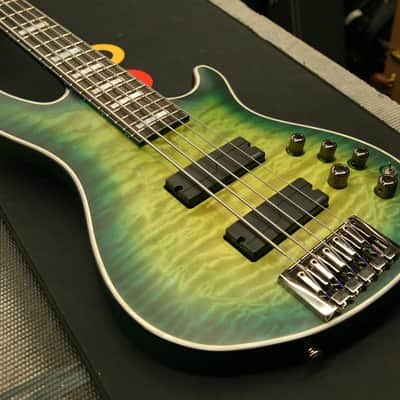 Schecter Daniel Firth Signature Hellraiser Extreme-5 - 2024 - Cthulhu Burst Satin image 17