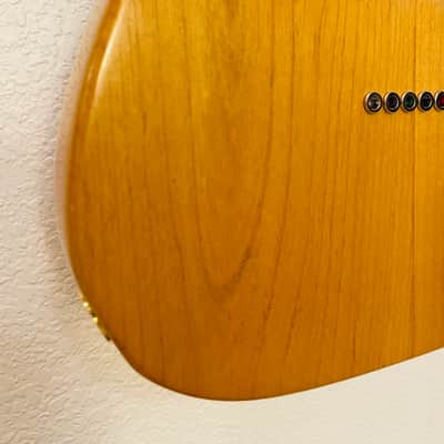 Partscaster By Rocker C Guitars ‘51 Telecaster Style USA & MIJ Parts Nitro Lacquer 2026 - Trans Amber Nitro Lacquer image 18