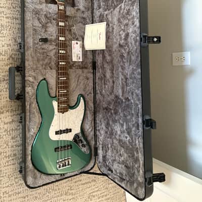 Fender Adam Clayton Artist Series Signature Jazz Bass 2019 Sherwood Green Metallic image 7