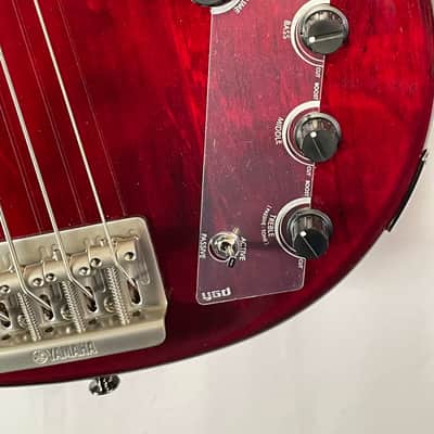 Yamaha BBPH Peter Hook Signature Super Limited Edition BB Bass, Red w/Gig Bag image 8