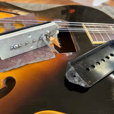 Gibson Vintage ES-135 Hollow Body 1956 - Sunburst image 17