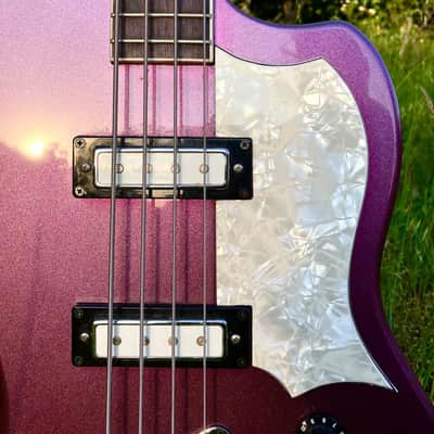 Guild Dearmond Jet Bass 1998 - Purple Bild 11