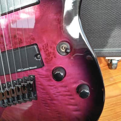 Harley Benton FanFret-7 TPB DLX guitar image 15