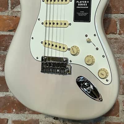 New Fender Player II Stratocaster - White Blonde, Fastest Shipping In The World! Includes A Pro Set Up! image 1