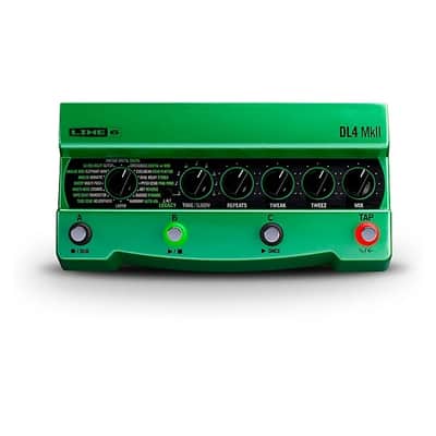 Line 6 DL4 MkII Delay Guitar Effects Pedal NEW - Green image 1