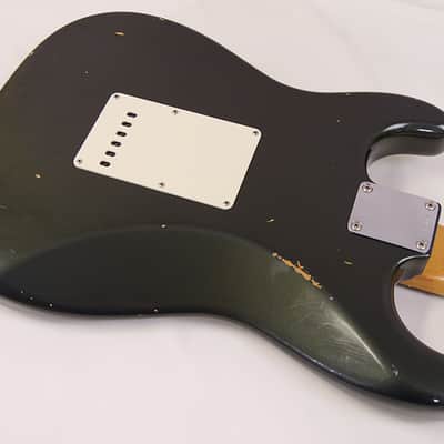 Fender Custom Shop 30th Anniversary MBS 61 Stratocaster Journeyman Relic by Paul Waller 2017 - Aged Chacoal Frost image 8