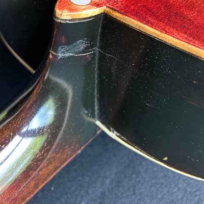 Vintage Gibson Small-Body Archtop Acoustic Guitar Sunburst Kalamazoo MI c.1940s image 13
