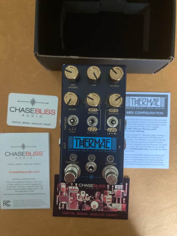 Chase Bliss Audio Thermae Analog Delay and Harmonizer | Reverb Canada