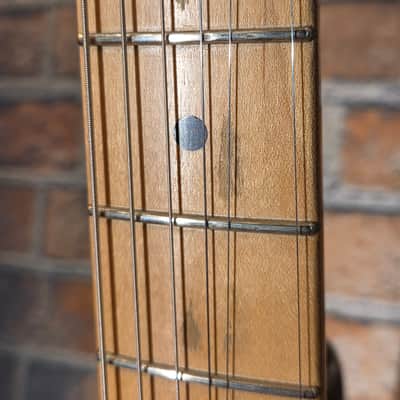 T-Style Partscaster w/ HSC -Fender Highway One USA Blonde Body, Warmoth Neck, Lollar Bridge Pickup, Cloth Wire Neck Pickup, Grover Deluxe Tuners, Fender Bridge image 4