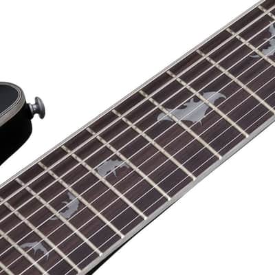 Schecter Damien Platinum-9 9-String Electric Guitar Satin Black image 4