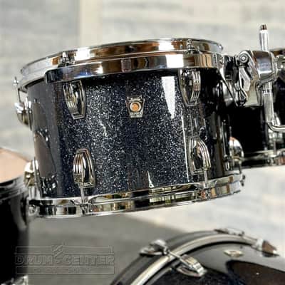 Ludwig Classic Oak 5pc Drum Set 22/10/12/14/16 Hybrid Black Sparkle image 3