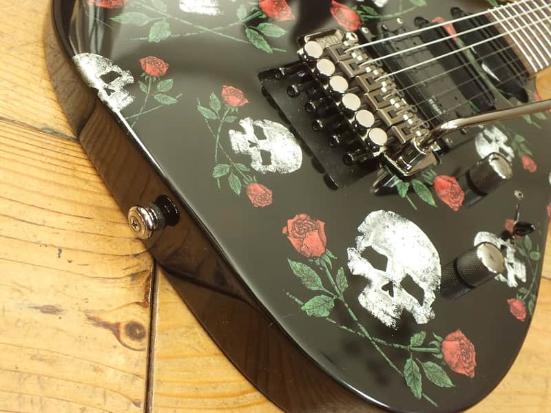 ESP LTD M 200 SR Skulls & Roses Limited Edition 2008 | Reverb