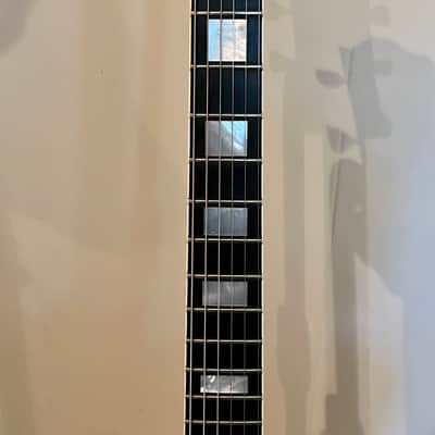 Gibson Custom Shop 2-Pickup '57 Les Paul Custom Black Beauty Reissue Ebony VOS image 5