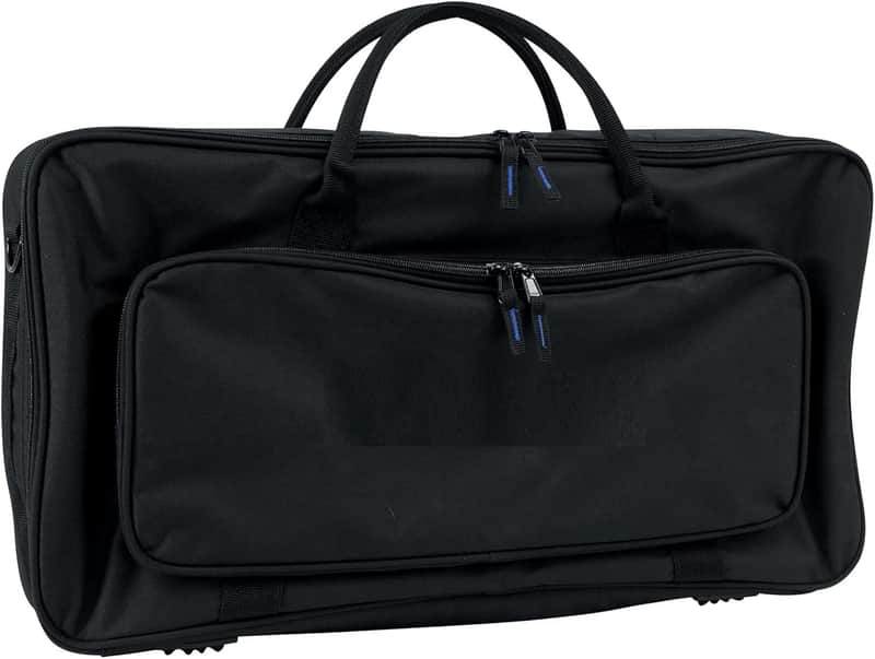 Gig Bag Case for DJ MIDI Keyboard Controllers Guitar Pedal Boards, 23" Fit, Durable Padded Rainproof Design, Multiple Pockets, Adjustable Straps, for Musicians and DJs image 1