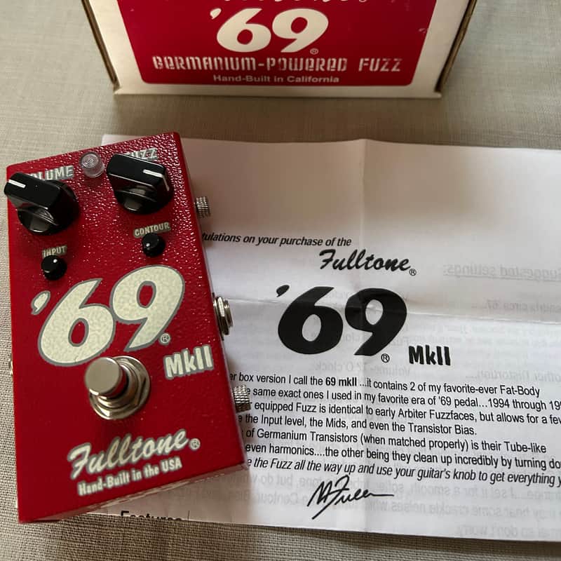 2010s Fulltone ’69 MkII Red