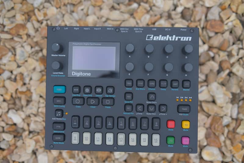 Elektron Digitone 8-Voice Digital Synthesizer 2017 - Present - Black image 1