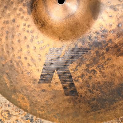 Zildjian K CUSTOM ORGANIC Ride 21” DRY Stick Attack! Great Articulation! Why Pay $580! 2517 g image 4