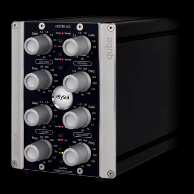 Elysia xfilter QUBE Stereo 500 Series Equalizer Module 2024 LIKE NEW image 12