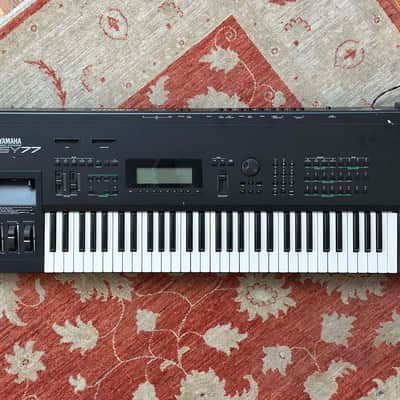 YAMAHA SY77 Music Synthesizer 100v Unit Upgraded with Gotek & Display