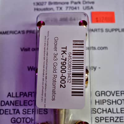 Grover Rotomatic Tuning Machines 3x3 102-18 Series - Gold image 4