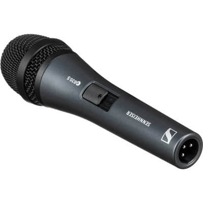Sennheiser e835 S Dynamic Handheld Cardioid Microphone with On / Off Switch 1998 - Present - Dark Grey image 2