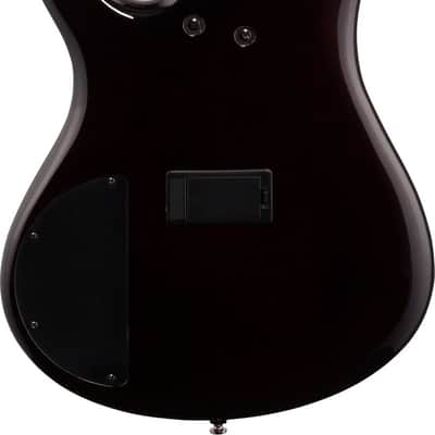 Ibanez SR400EQM Standard 4-String Bass Guitar, Jatoba Fingerboard, Dragon Eye Burst image 3