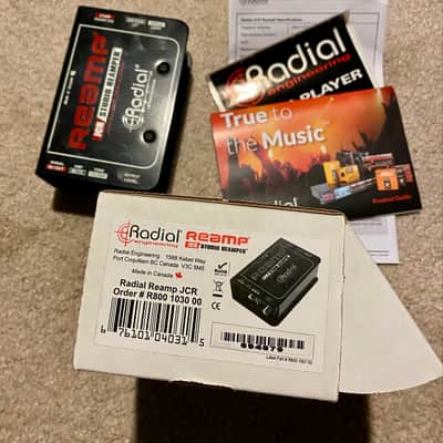 Radial Reamp JCR Studio Reamper 2010s - Black image 4
