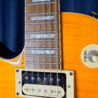 Agile Lefty Les Paul Copy Signed by Dweezil Zappa in 2018 image 5