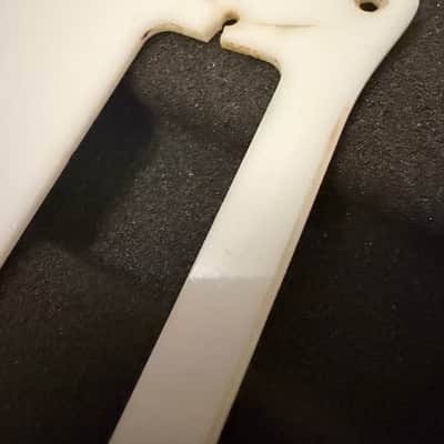 Greco And Ibanez 4001 Rick style bass pickguard 70s-80s - White image 3
