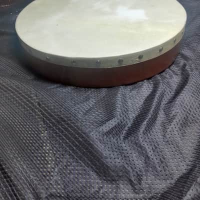 16 Inch Duff Frame Drum | Traditional Percussion Hand Drum | Wooden Frame with Natural Skin Head | Folk & Sufi Instrument image 3