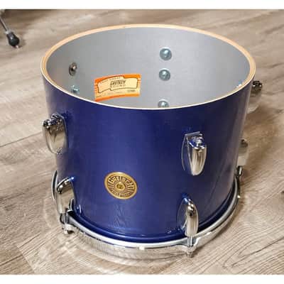 Gretsch USA Custom 5pc Drum Set Mystic Blue Gloss image 5