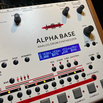 JoMox Alpha Base Analog Drum Synthesizer 2017 - Present - White / Natural image 2