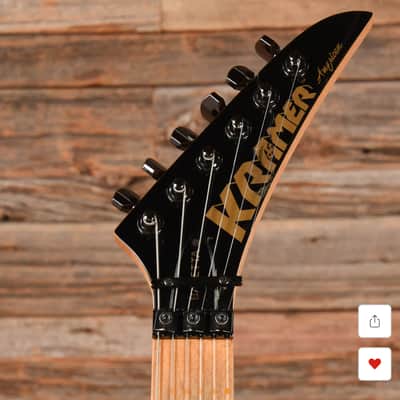 1987 Kramer Baretta White Cream image 7