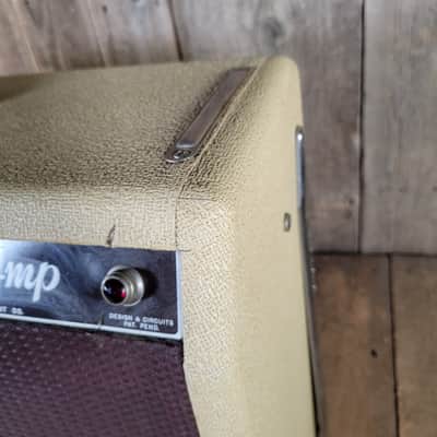 Fender Twin 6GB 1961 - Rough Blonde Tolex Original, serviced, with original cover image 7