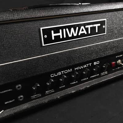 Hiwatt 1978 DR504 Custom 50 Guitar Amplifier Head image 4