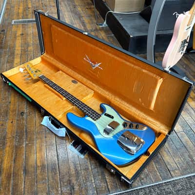 Fender Custom Shop Limited Edition 1964 Jazz Bass Journeyman Relic Aged Lake Placid Blue w/Hard Case image 9