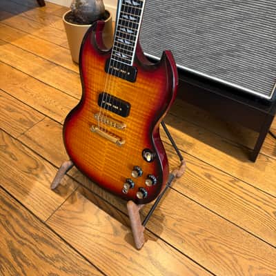 Gibson SG Supreme P-90 1999 - Fire Burst image 10