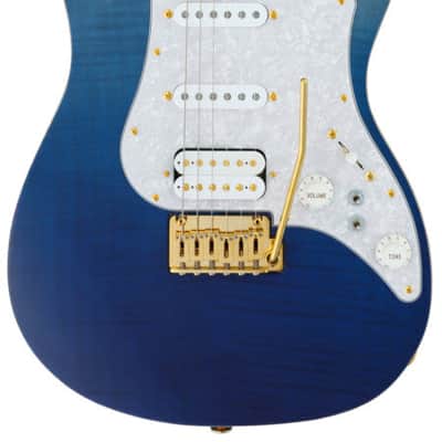 FGN EOS-FM-R Expert Odyssey Limited Edition with Hardshell Case 2022 Navy Blue Gradation image 1