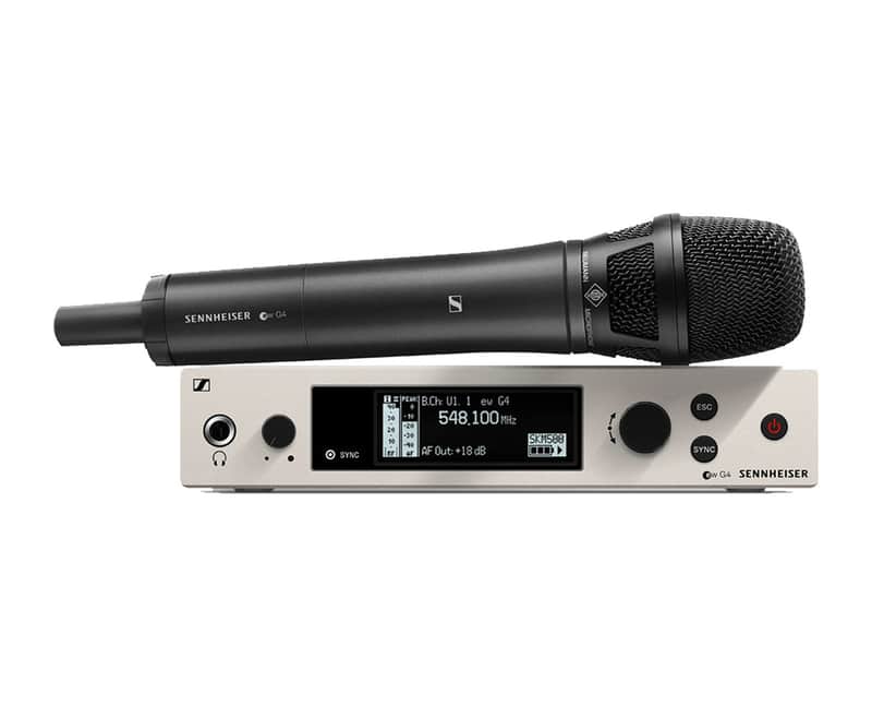 Sennheiser EW 500 G4-KK205 Handheld Wireless Microphone System with Neumann KK 205 Capsule (AW+-Band: 470-558 MHz) image 1