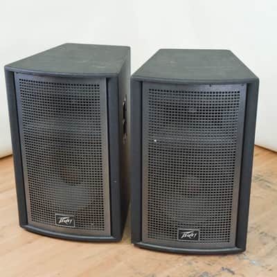 Peavey QW-2 15-inch Two-Way PA Speaker (PAIR) (church owned) *ASK FOR SHIPPING* CG00S1G image 1