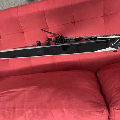 Jackson X Series Signature Phil Demmel Demmelition King V PDX-2 - 2015 - Black with Silver Bevels w/ Bare Knuckle Pickups and Bag image 10