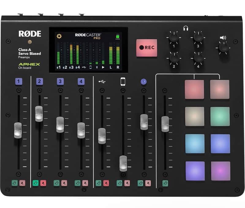 NEW Rode RODE Caster Pro Integrated Podcast Production Studio All-In-One System image 1