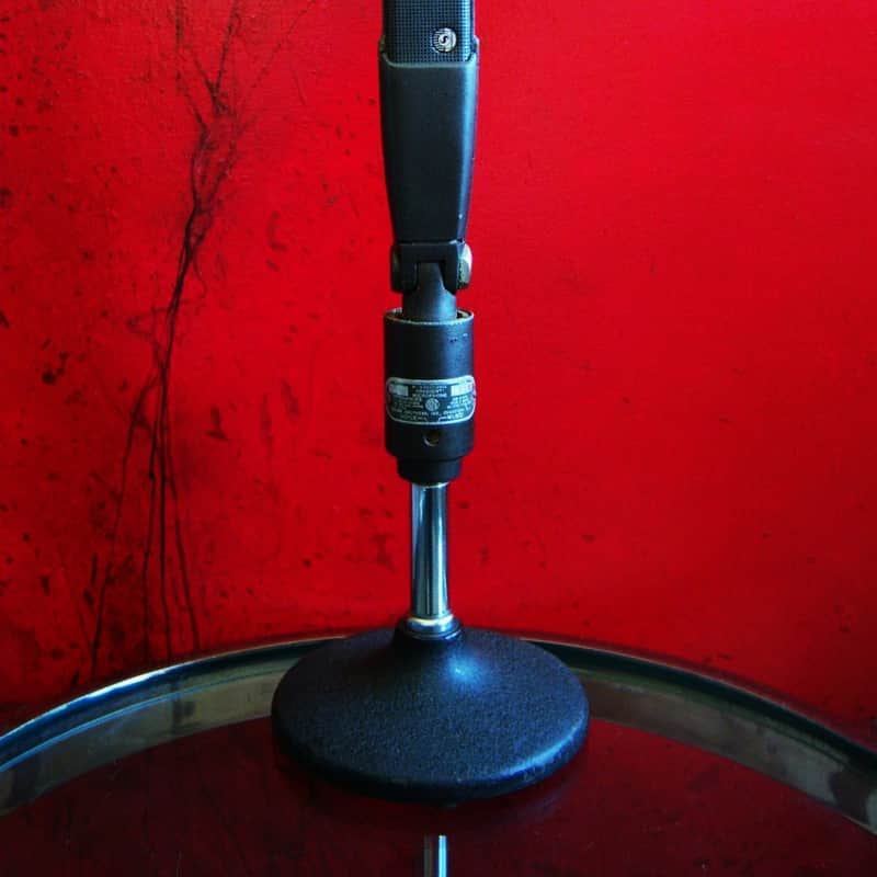 1950s Shure 330 Uniron Ribbon Microphone Silver