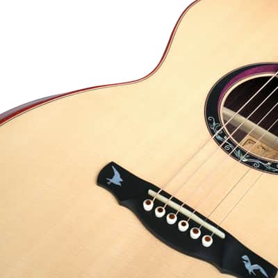 Natasha JC35 - Sitka Spruce and Indian Rosewood Acoustic Guitar 2023 - Gloss image 6