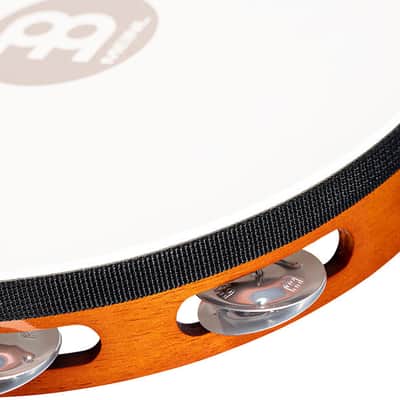 MEINL Percussion Traditional Wood Series Headed Tambourine - 10" image 2